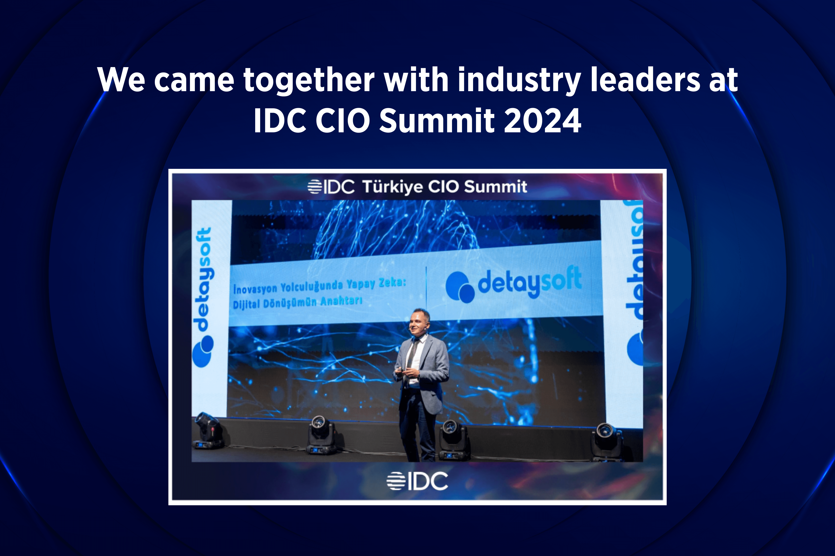 We came together with industry leaders at IDC CIO Summit 2024