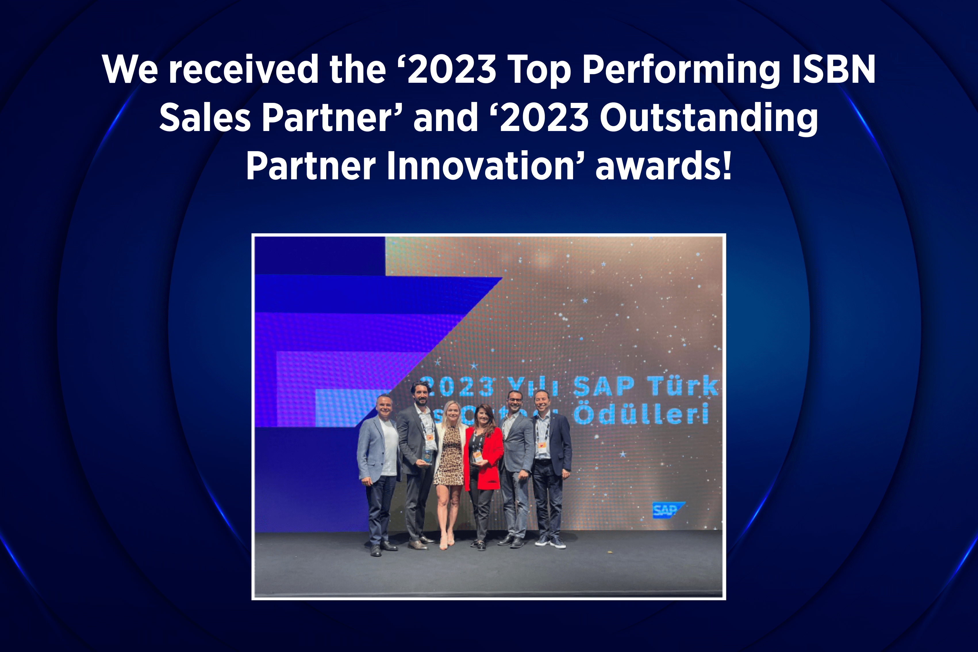 We received the ‘2023 Top Performing ISBN Sales Partner’ and ‘2023 Outstanding Partner Innovation’ awards!