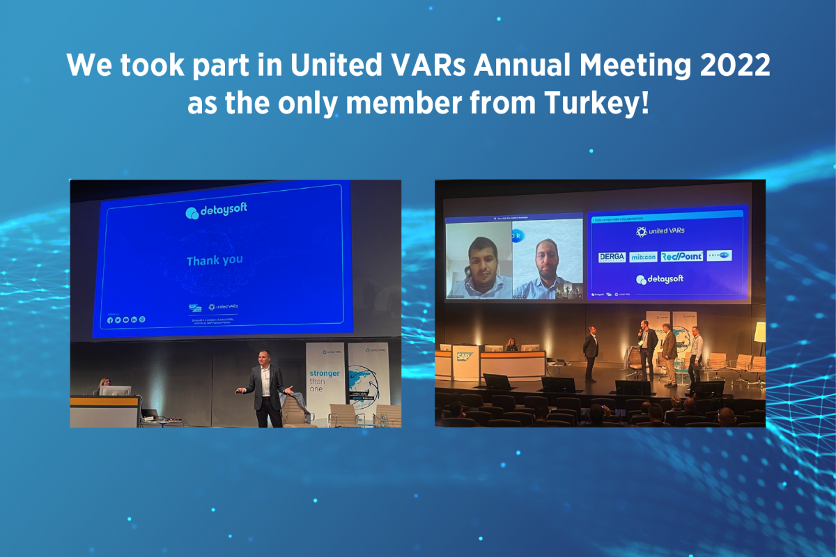 We took part in United VARs Annual Meeting as the only member from Turkey!