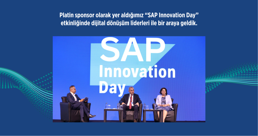 We came together with digital transformation leaders at the ‘SAP Innovation Day’ event, where we took part as a Platinum sponsor.