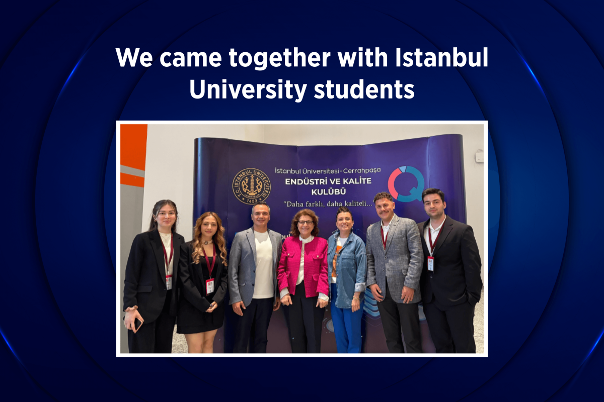 We came together with Istanbul University students