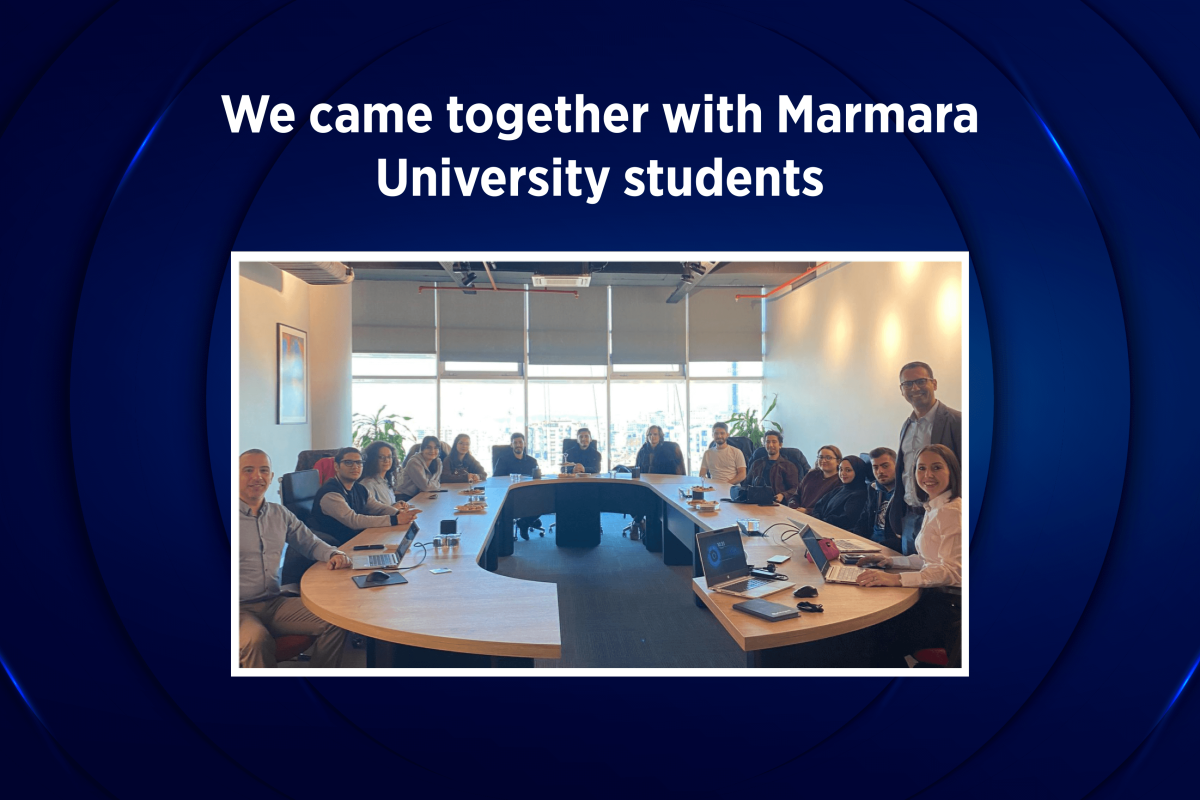 We came together with Marmara University students